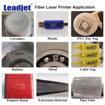 Inscription de laser et machine de gravure portatives industrielles pour l'ODM d'OEM de Leadjet de label